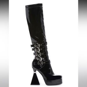 DOLLS KILL REVELATION PLATFORM BOOTS